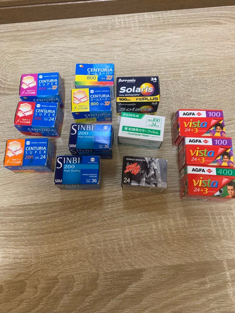 カメラ　フィルム　色々　24本