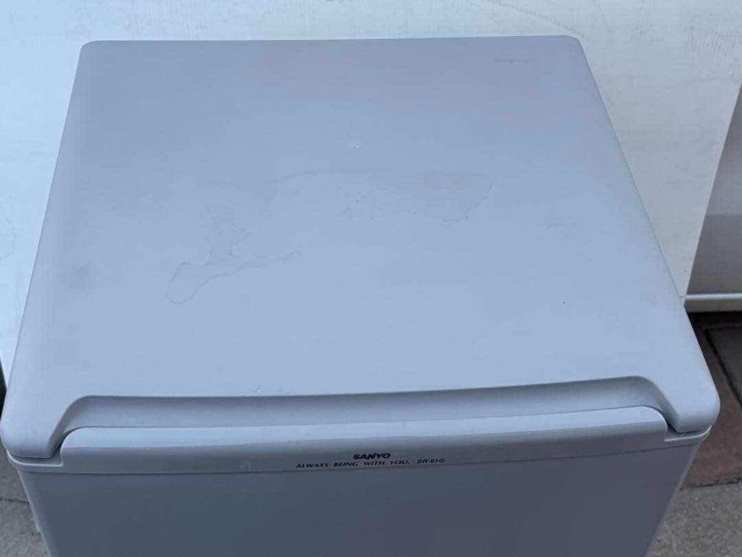 美品 1ドア 冷蔵庫 SR-81G (H) 形 SANYO 06年製
