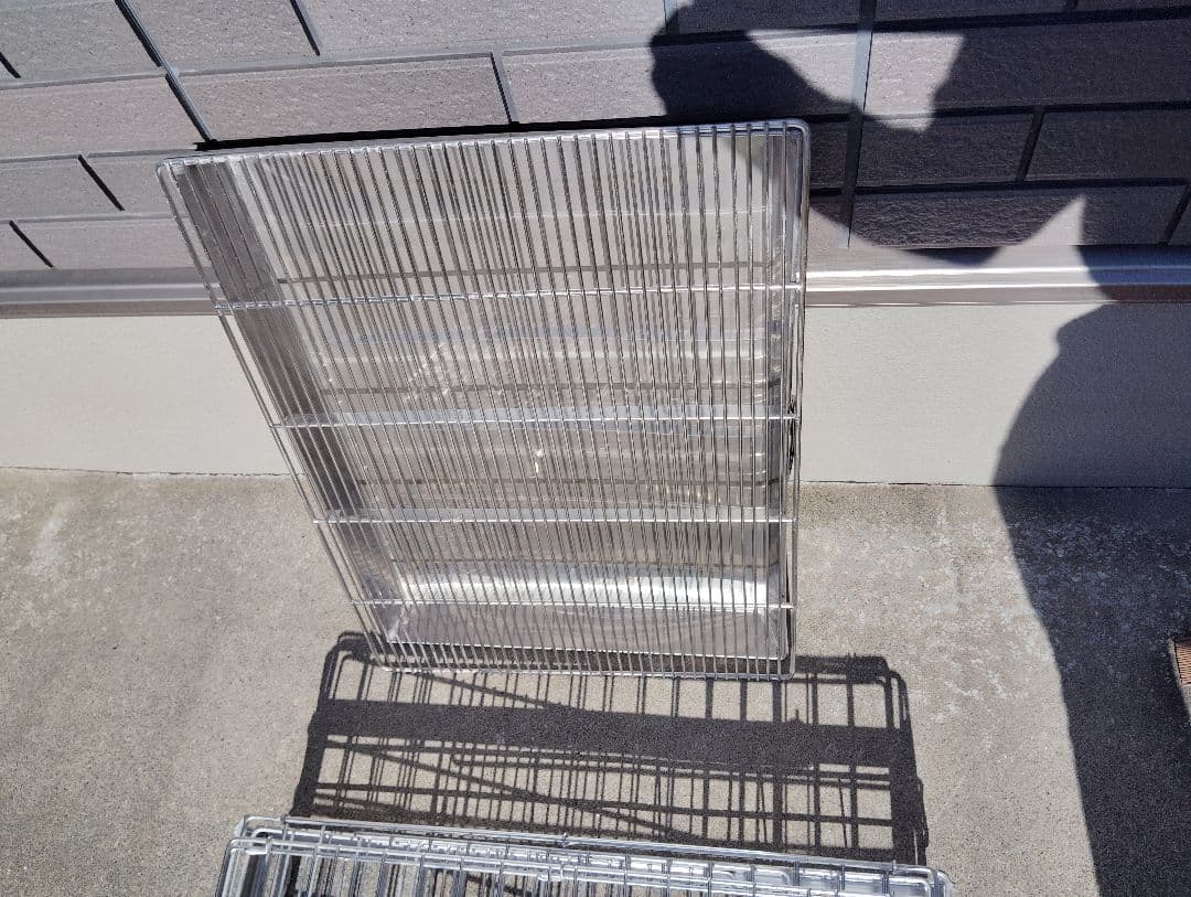 ハチコウ ステンレスケージＭ−ＳＯＰ 長面開 美品