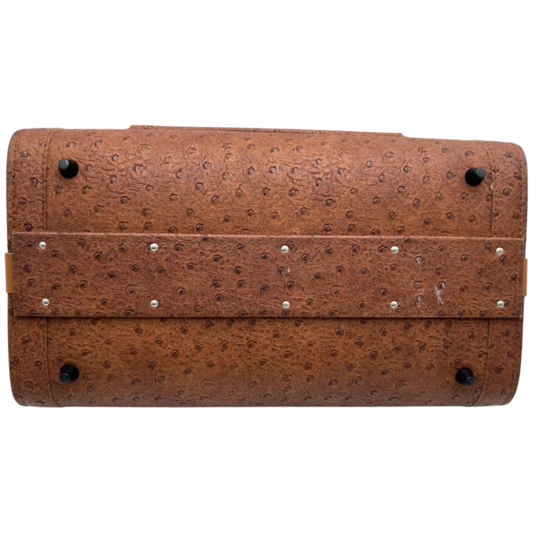 【新品未使用】ペット用 キャリーバッグ レザー Mサイズ