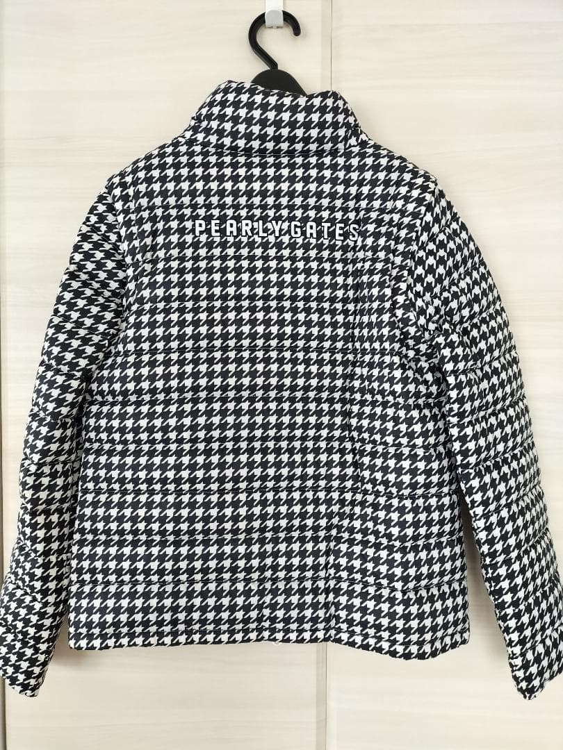 PEARLY GATESダウンジャケット　 2way 　 千鳥柄 　サイズ1