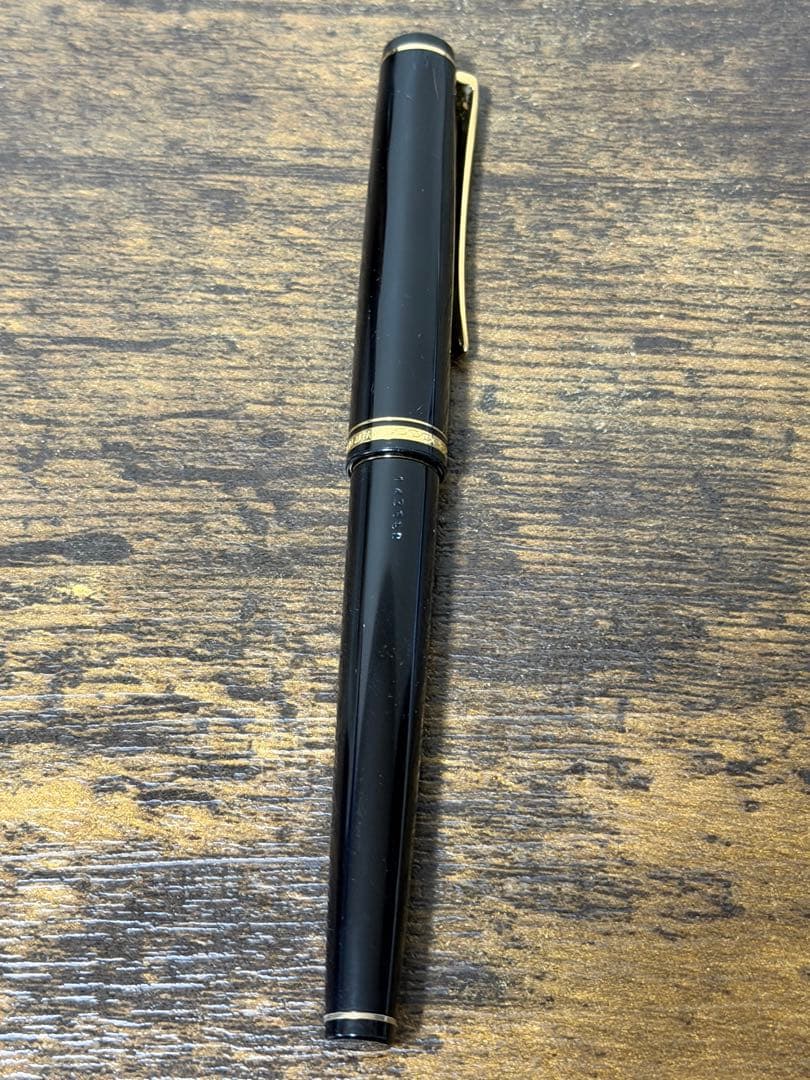 筆記確認＆洗浄済　 グランダム　 エラボー SMニブ　軟中字　14金　万年筆