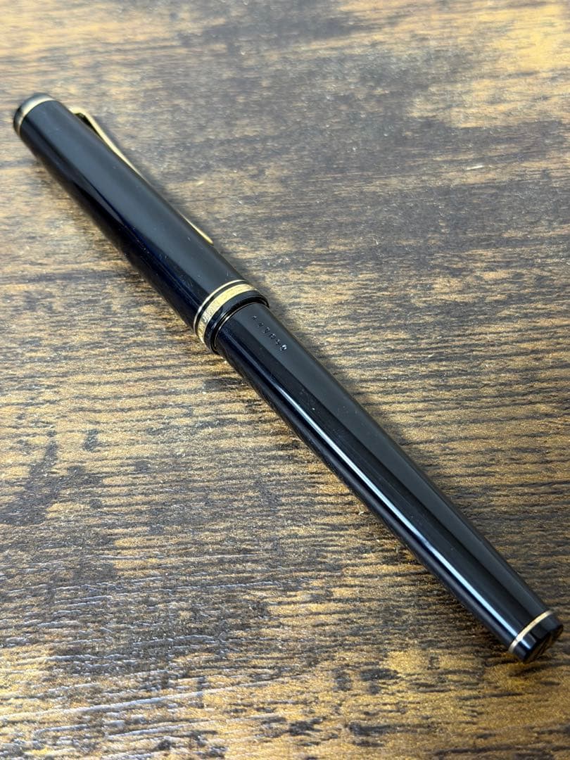 筆記確認＆洗浄済　 グランダム　 エラボー SMニブ　軟中字　14金　万年筆