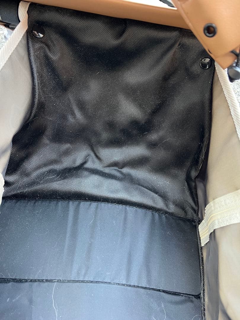 AIRBUGGY ペット用カート ホワイト・ベージュ