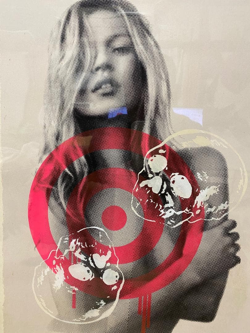 ケイトモス　wrong works ウロングロックス ポスター　ナンバリング