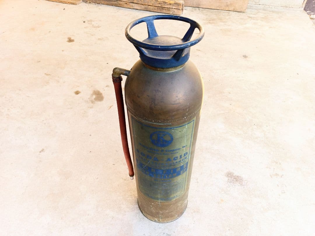 1950年代製 Kidde ソーダ酸消火器 USAビンテージ品
