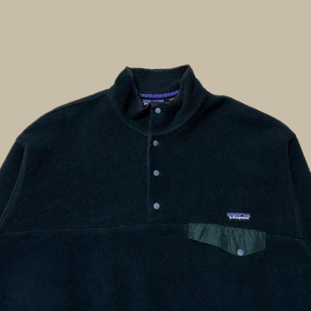 希少 美品 XL パタゴニア Patagonia スナップT シンチラ フリース
