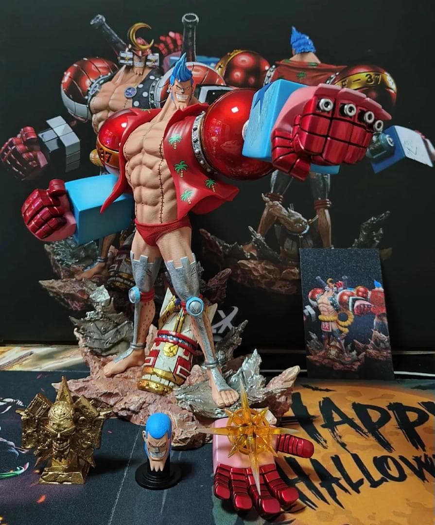 ワンピース 鉄人フランキー フィギュア ガレージキット LXスタジオ