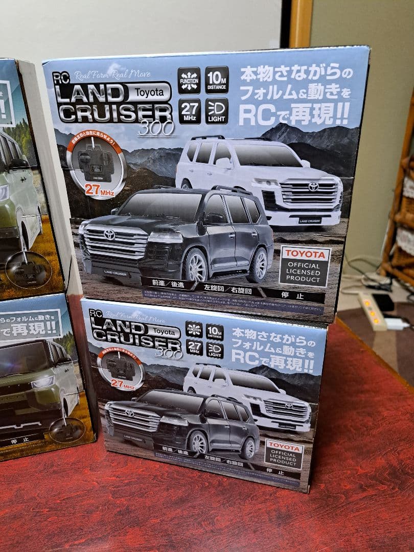 ラジコンカーセット HUMMER H2 DELICA MINI ランドクルーザー