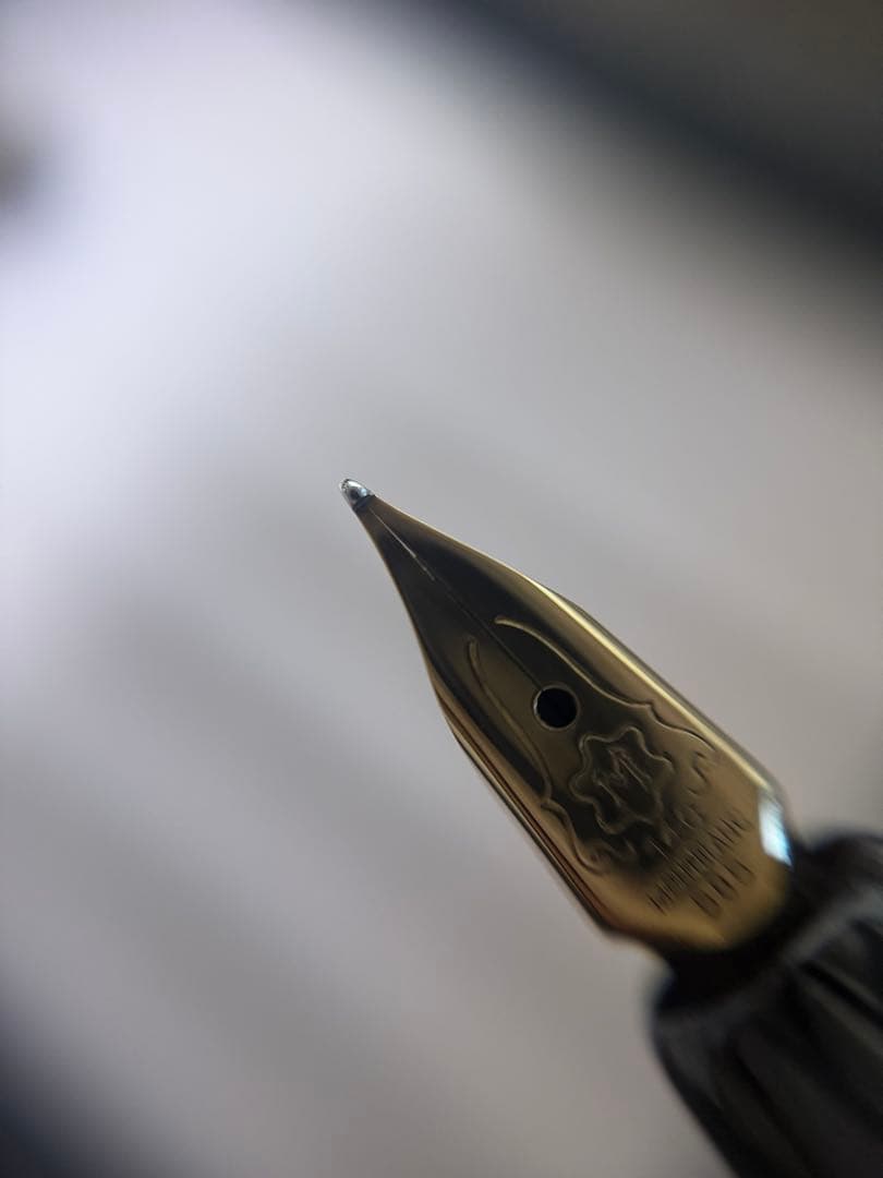 モンブラン万年筆、642N、ペン先はKEF