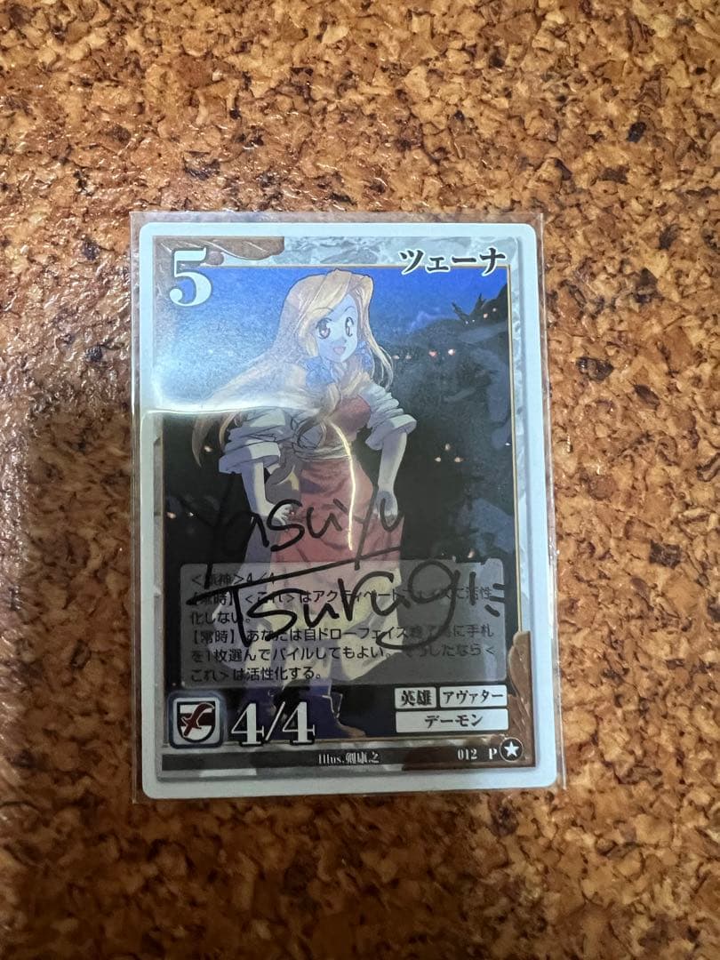 TCG スターズオブヘブン サインカード 剣康之