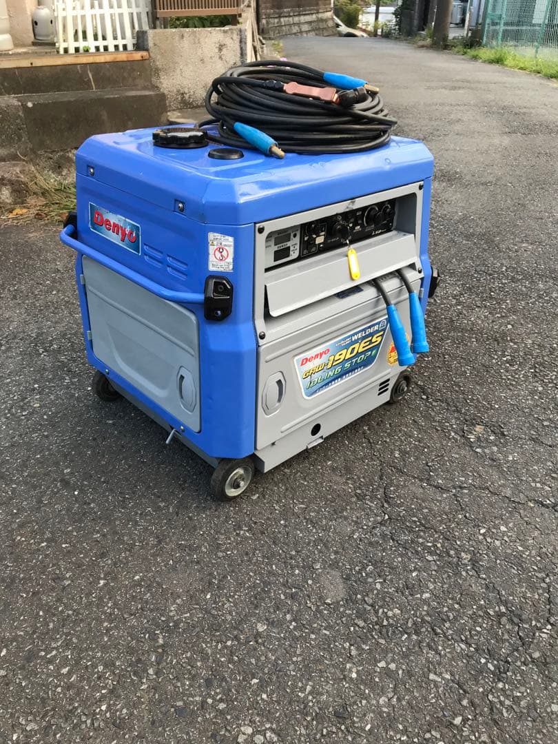 Denyo 190ESポータブル発電機 動作確認済みです￼