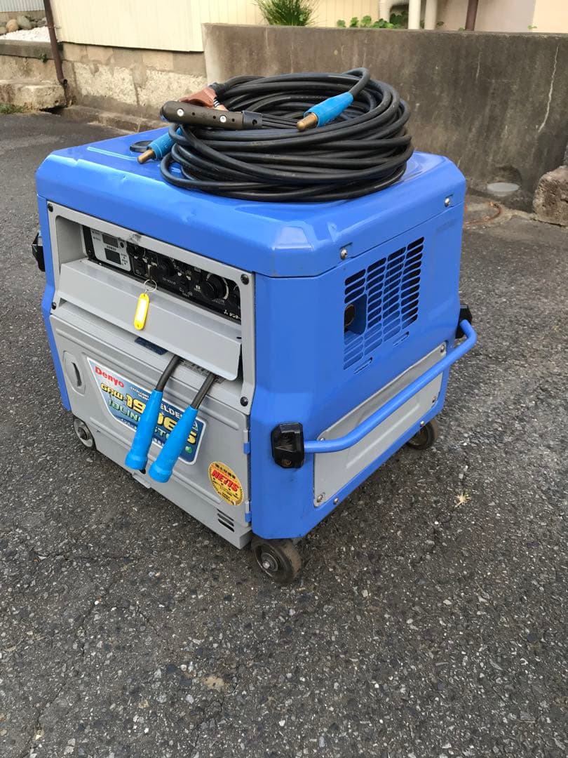 Denyo 190ESポータブル発電機 動作確認済みです￼