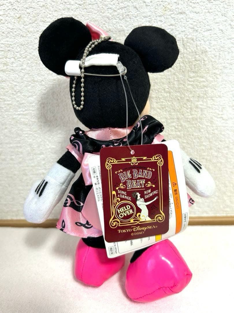 ディズニー　ディズニーシー　BBB ミッキー　ミニー　ぬいぐるみバッチ等　5点