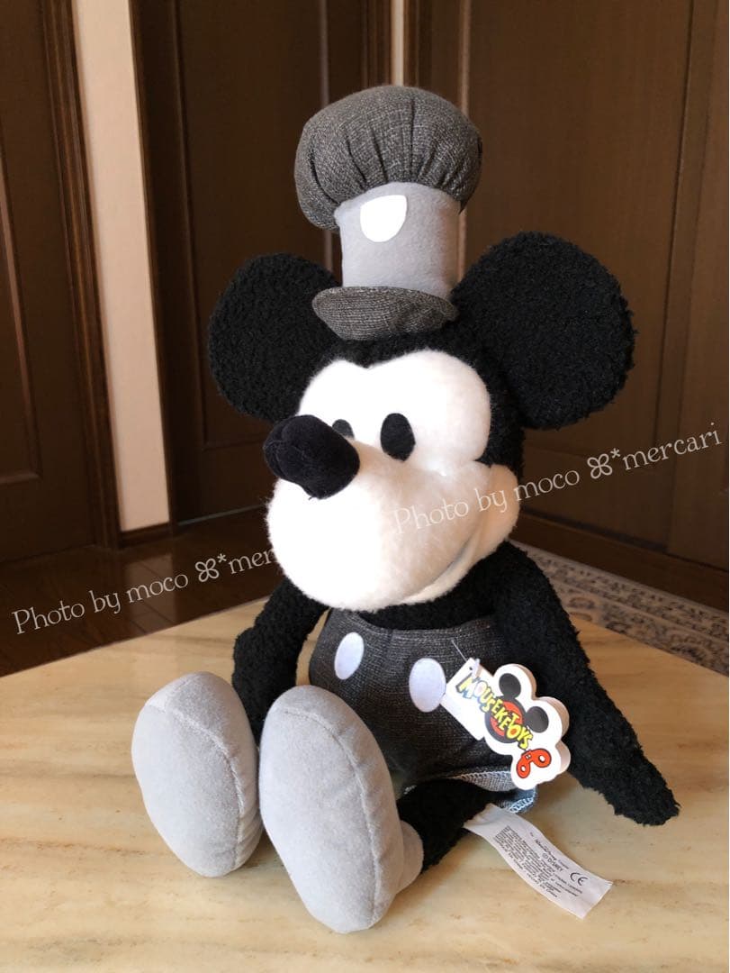 蒸気船ウィリー ぬいぐるみ　初代ミッキー　タグつき美品