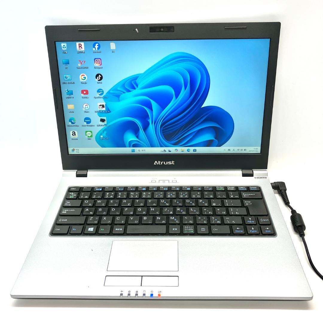 薄型軽量❣️13.3in Windows11 カメラ Wi-Fi ノートパソコン