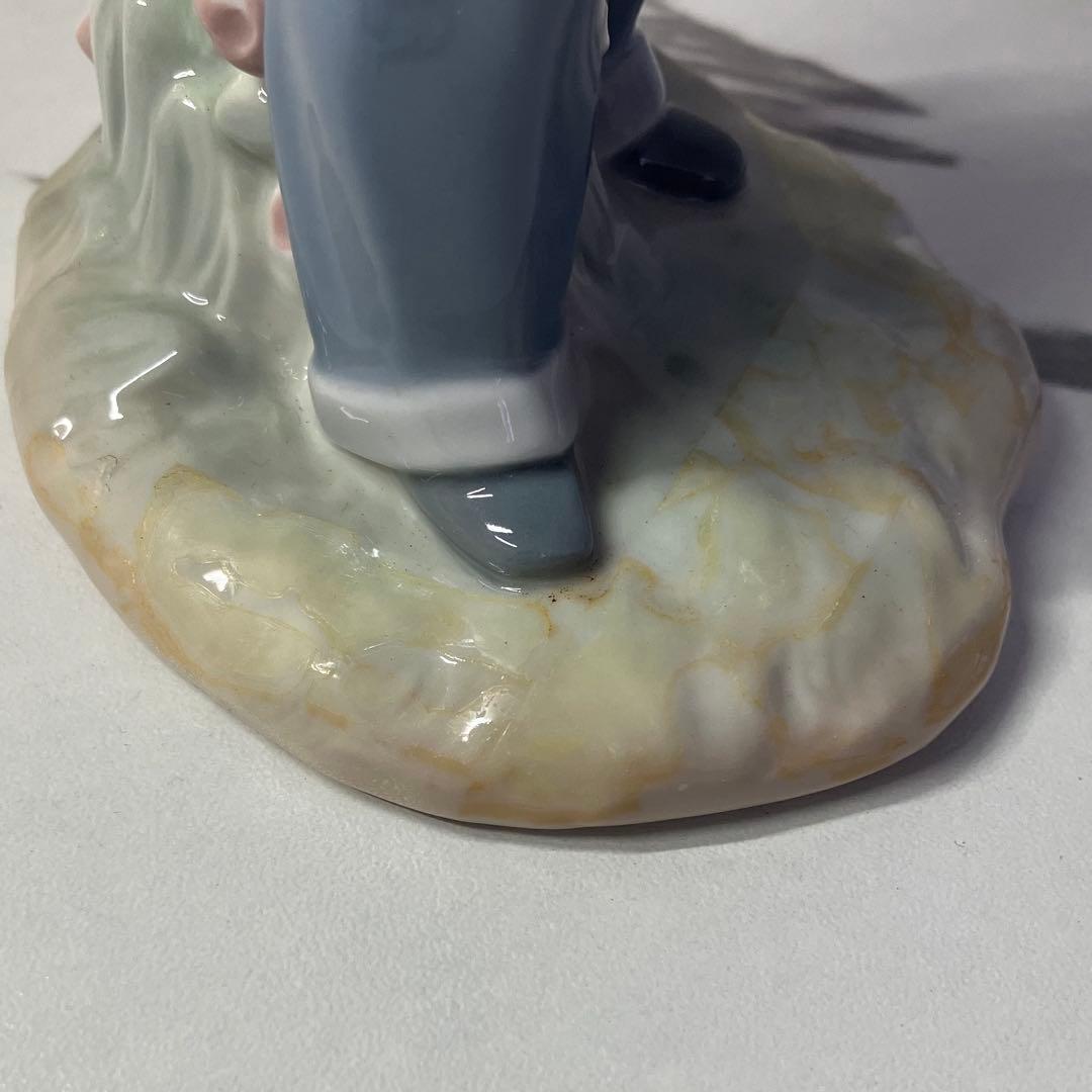 LLADRO リヤドロ 01286 花籠を背負う少年 フィギュリン 箱付