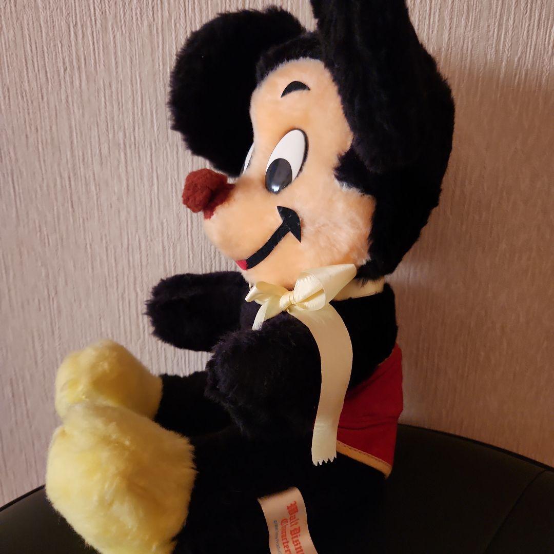 ヴィンテージミッキーマウスぬいぐるみ　アメリカ製　手作りぬいぐるみ