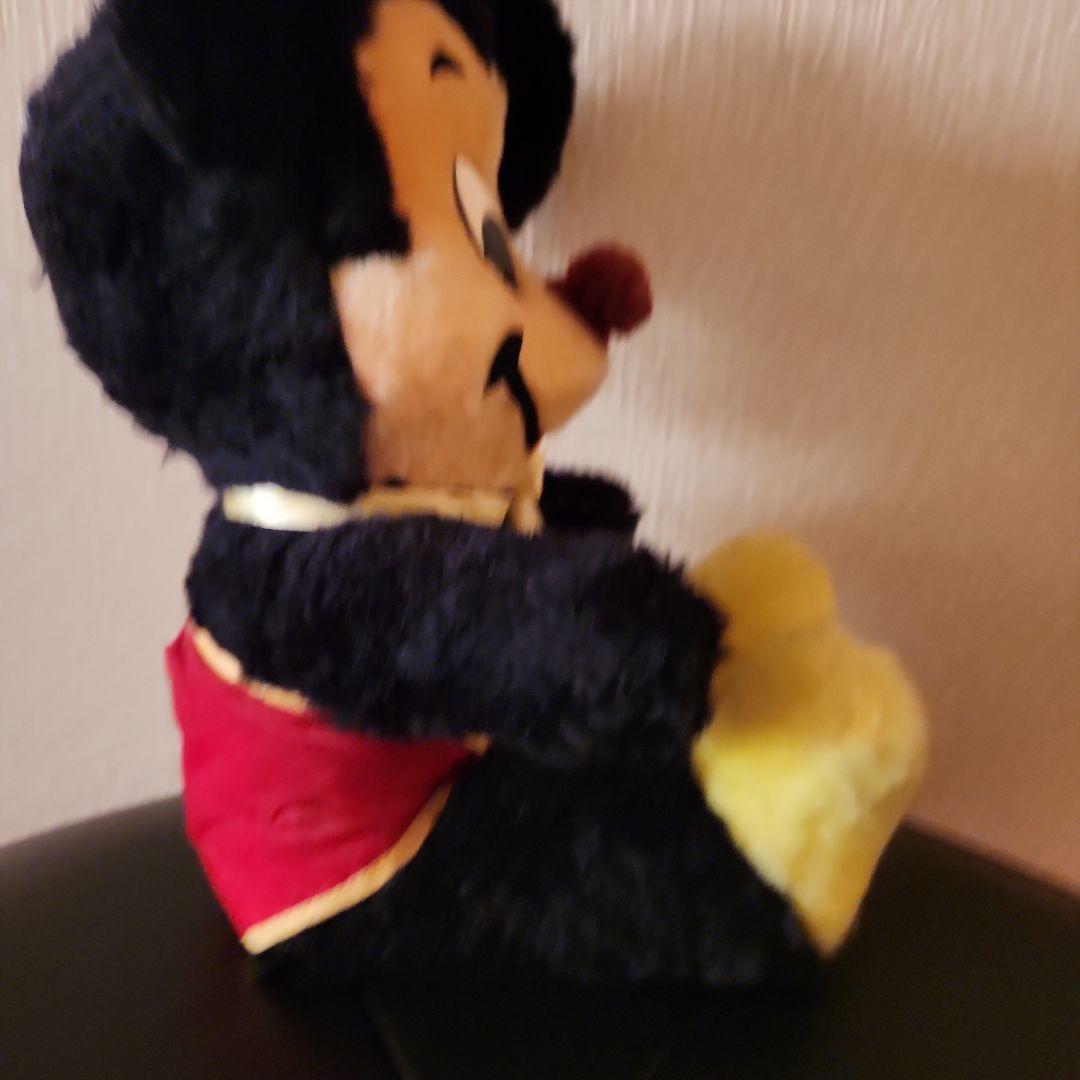 ヴィンテージミッキーマウスぬいぐるみ　アメリカ製　手作りぬいぐるみ