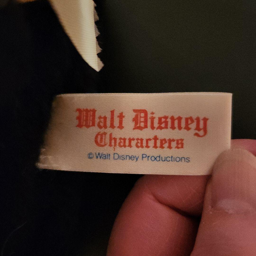 ヴィンテージミッキーマウスぬいぐるみ　アメリカ製　手作りぬいぐるみ