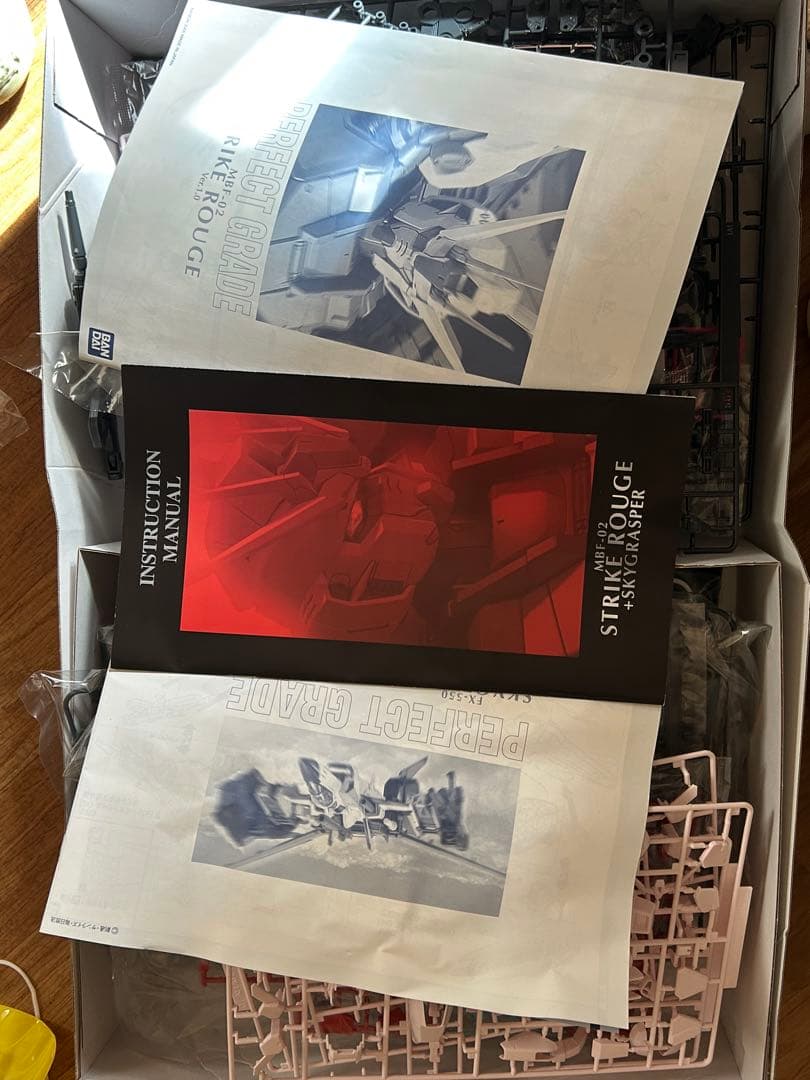 【ジャンク品】MBF-02 ストライクルージュ＋スカイグラスパー