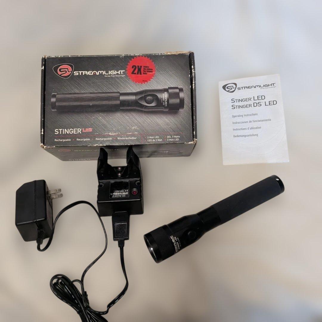 STREAMLIGHT ストリームライト スティンガーLED　実物ライト