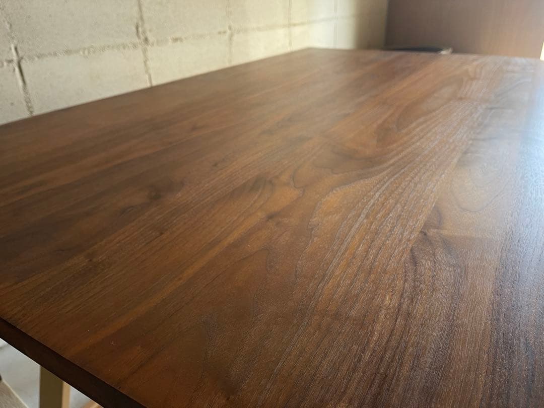 KASHIWA 柏木工　ウォールナット無垢材 ダイニングテーブル　北欧　高級