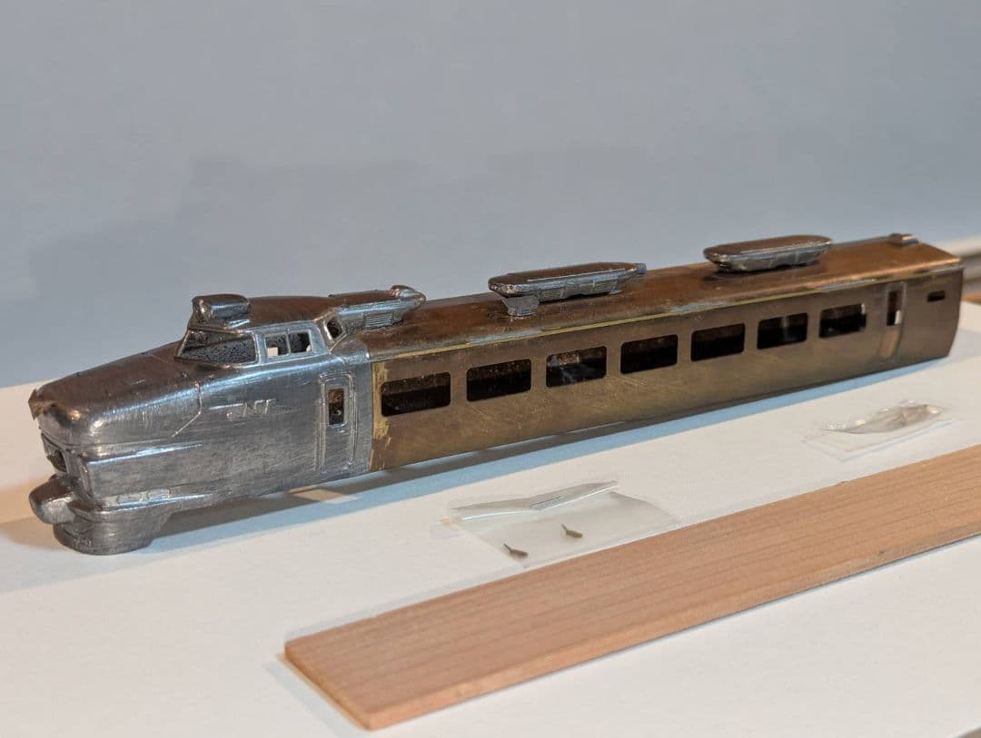 未塗装完成車体 カワイモデル 151系 12両セット