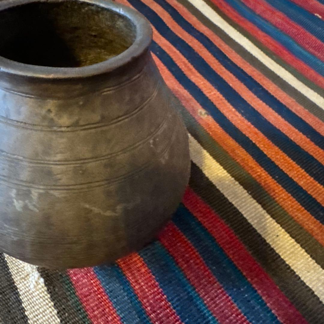 インドブラス聖水入れ Ｄ