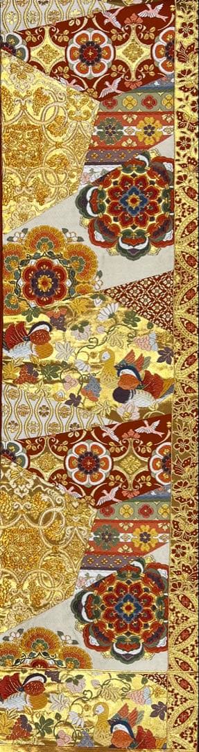 本紅型　振り袖　フルセット　長襦袢付　美品　成人式　帯の名門藤原織物　700