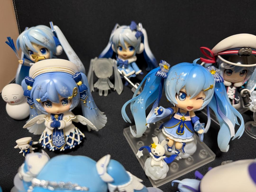 中古 ねんどろいど 雪ミク 2010～2023年 14点 + 2点 冬木小袖等