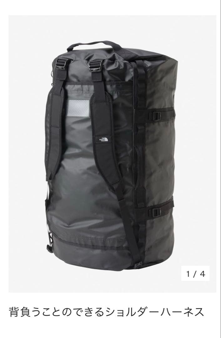 値下げ！THE NORTH FACE ボストンバッグ ブラック　ドラムバッグ