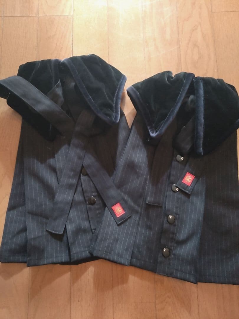 セール中　タクヤエンジェル　袴パンツ+脚絆付き（黒ストライプ）