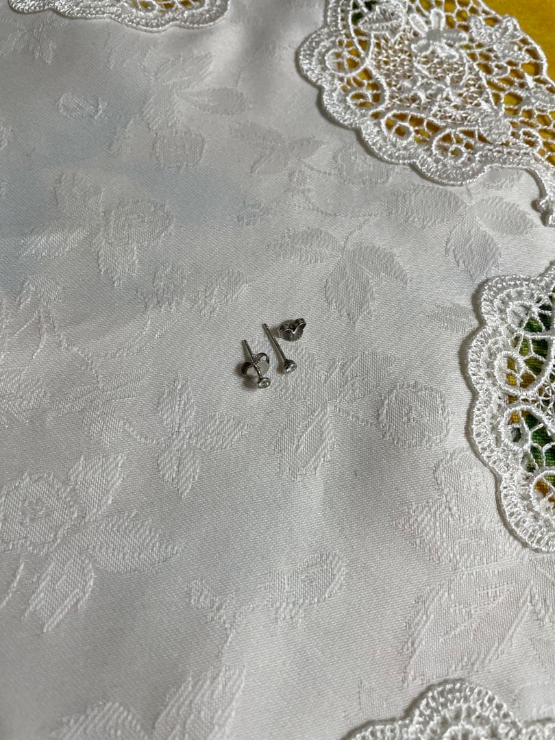 Tiffany & Co. バイザヤード ピアス　PT950 ティファニー