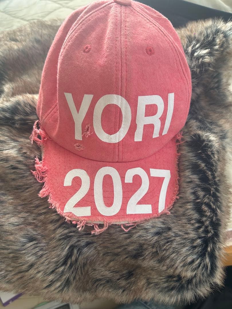 正規品 yori sport dasyori 2027 ピンクキャップ