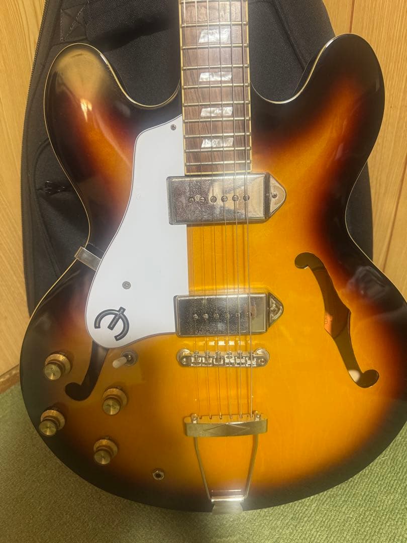 週末限定お値下げ※美品※Epiphone CASINOエピフォンカジノ レフティ