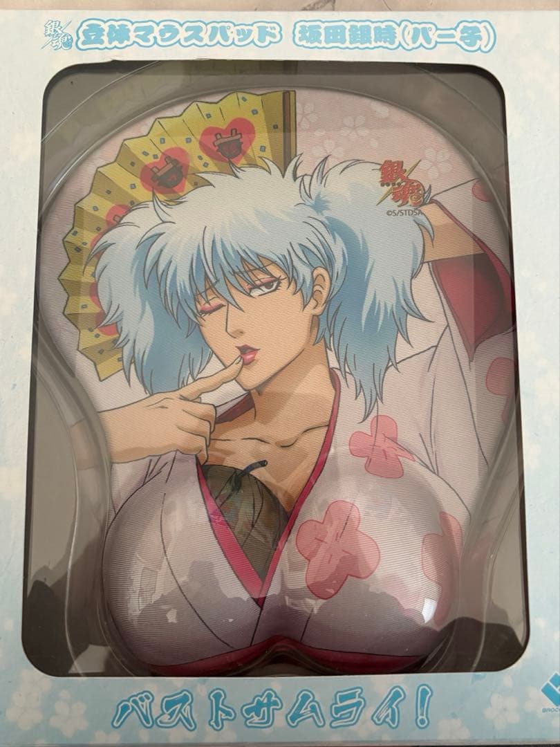 銀魂 立体マウスパッド パー子 第1弾 坂田銀時 未使用箱付き