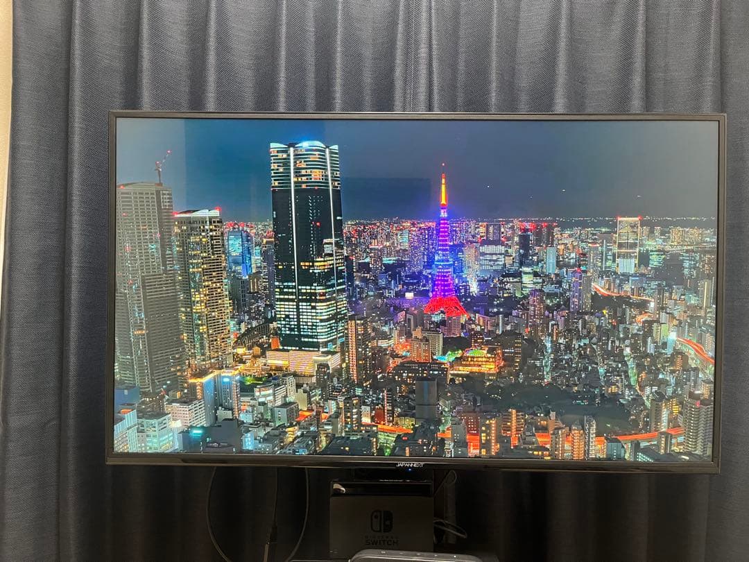 43インチ JAPANNEXT 4Kモニター　firestick付チューナーレス