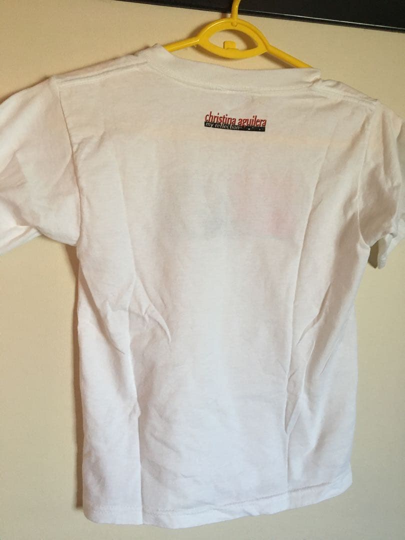 90s クリスティーナアギレラ USA製　ヴィンテージ　チビTシャツ　レディース