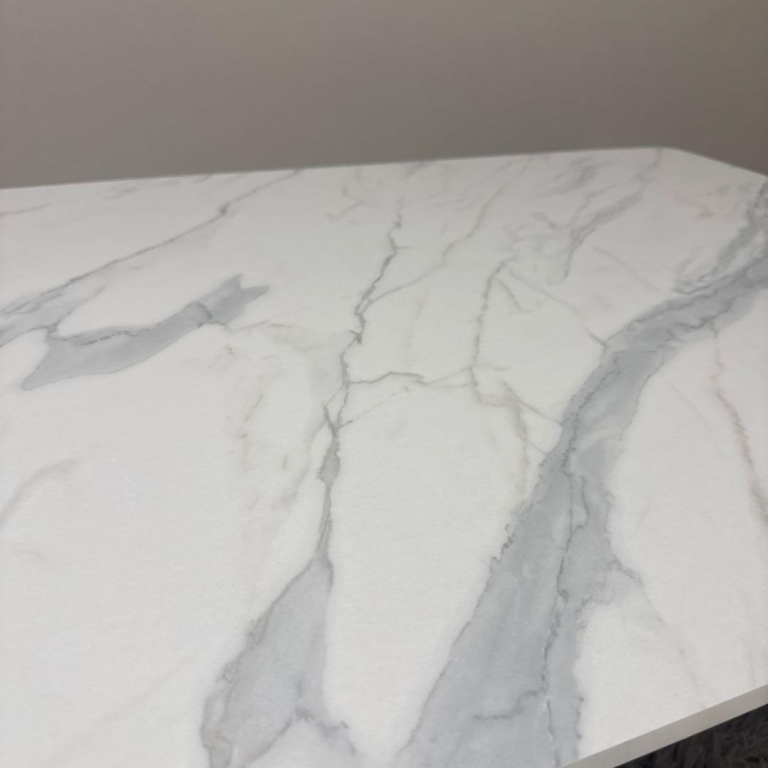 Francfranc モスコこたつテーブルL 大理石調こたつテーブル