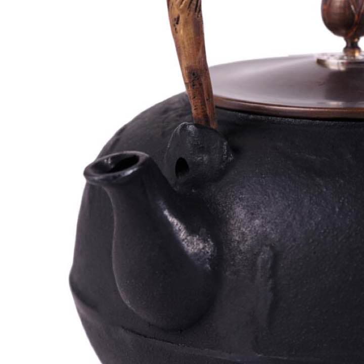 鉄器 急須 伝統工芸 手作り 鉄分補給 鉄瓶　JMHB036