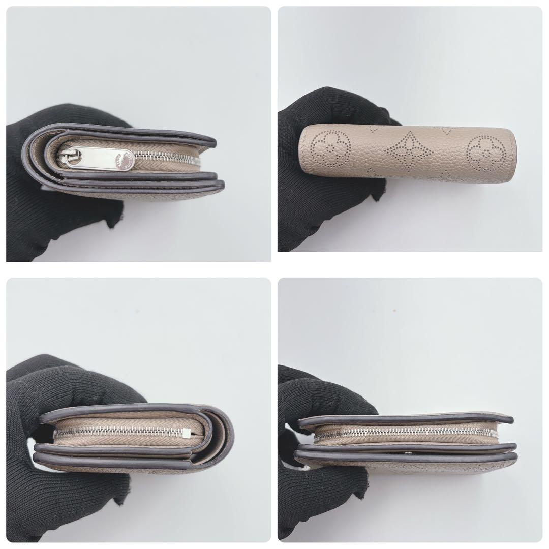 IC搭載　ルイヴィトン　ポルトフォイユ　クレア　マヒナ　ガレ　二つ折り　財布