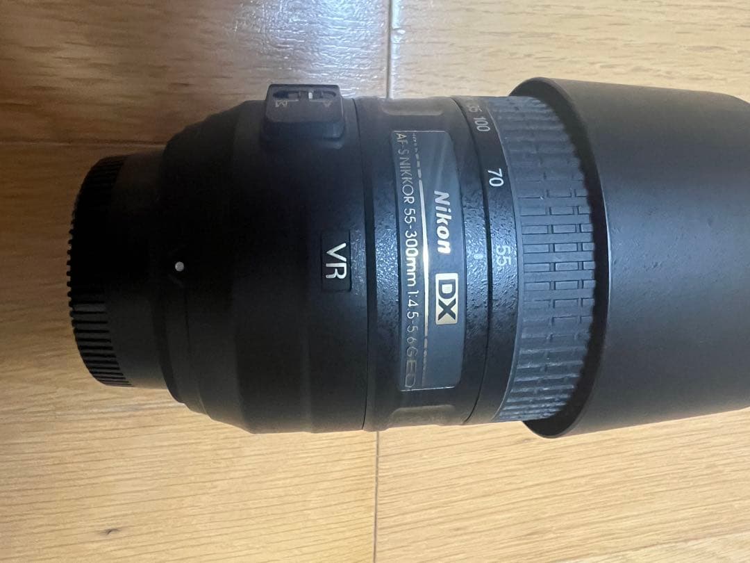 Nikon DX 55-300mm 、18-55mm 2本セット