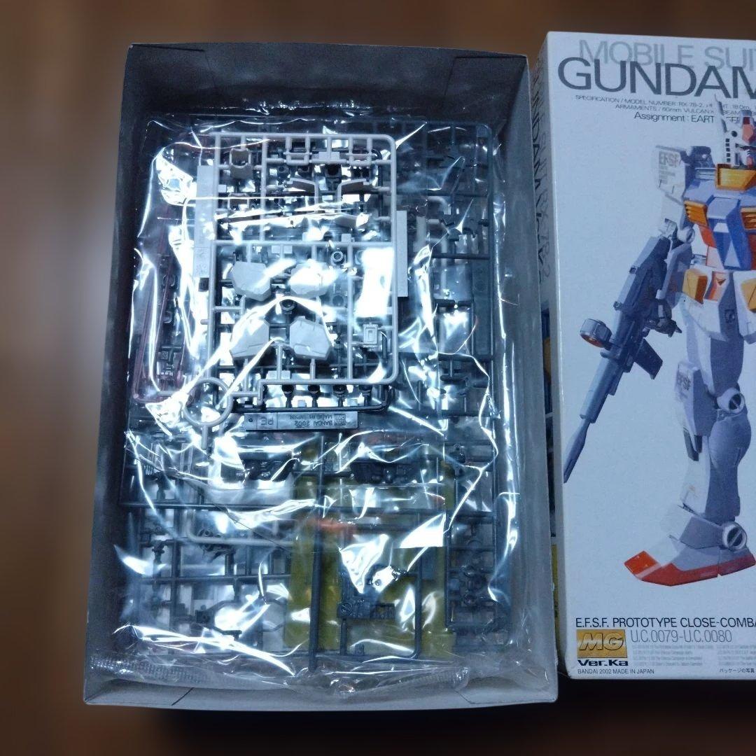 MG BANDAI GUNDAM RX-78 Ver.Ka 1/100プラモデル