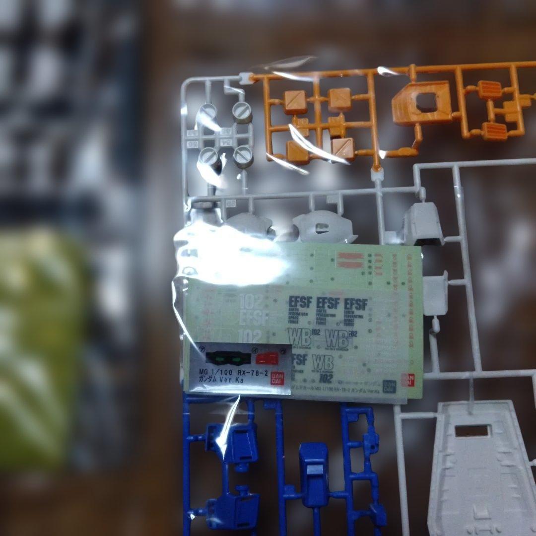 MG BANDAI GUNDAM RX-78 Ver.Ka 1/100プラモデル