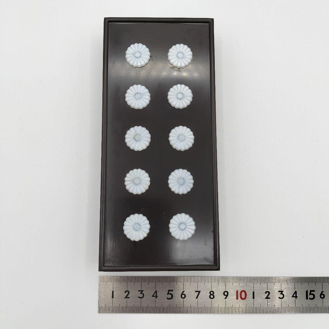 a180 十種香札 プラスチック 黒 　茶道具　茶道　古物　古美術