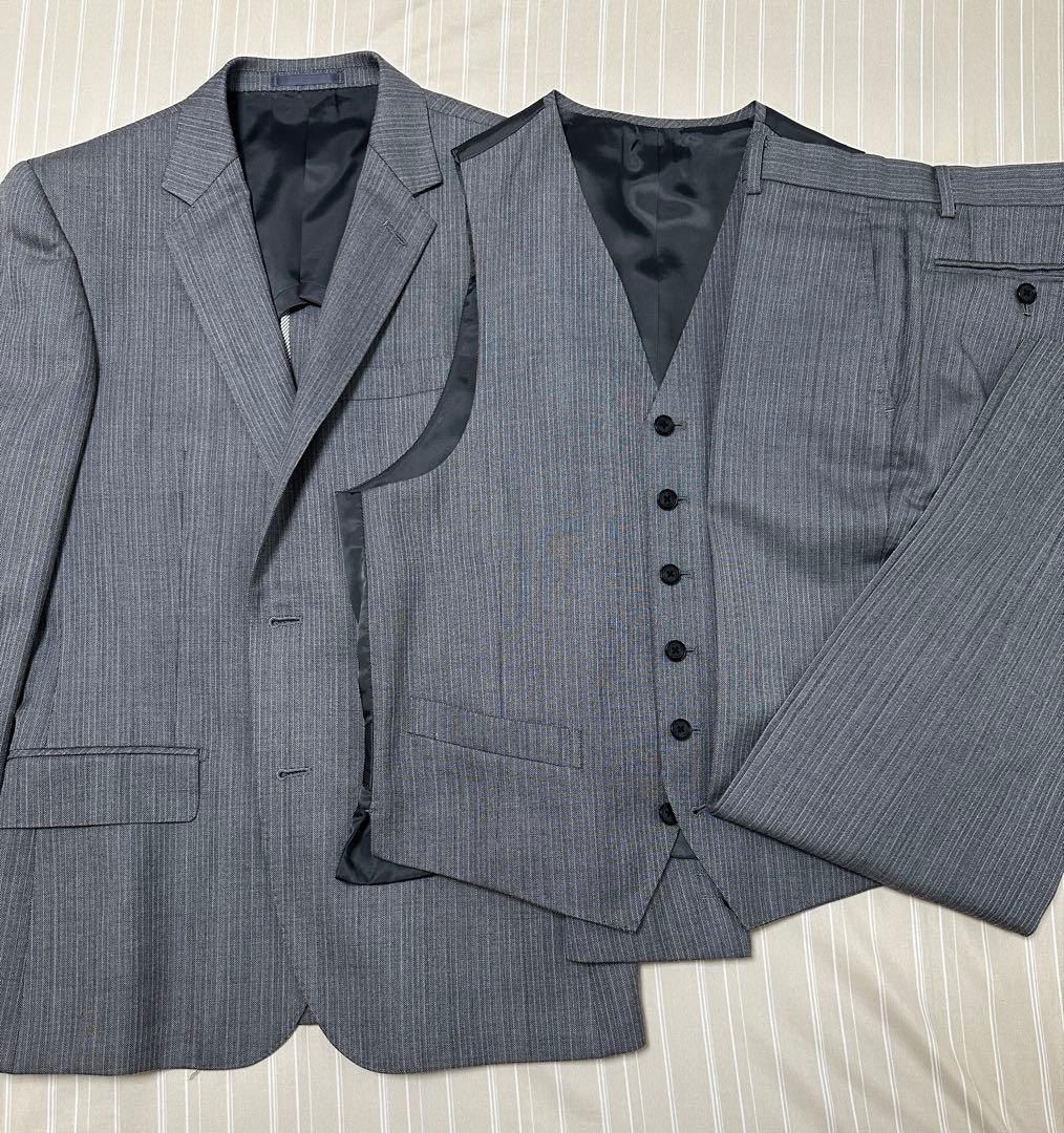 美品 TENORAS ティノラス 3ピース ライトグレー USED