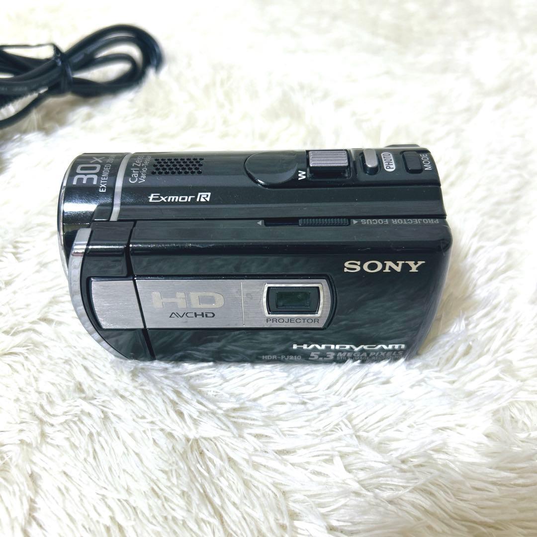 【美品】SONY HANDYCAM HDR-PJ210 ビデオカメラ