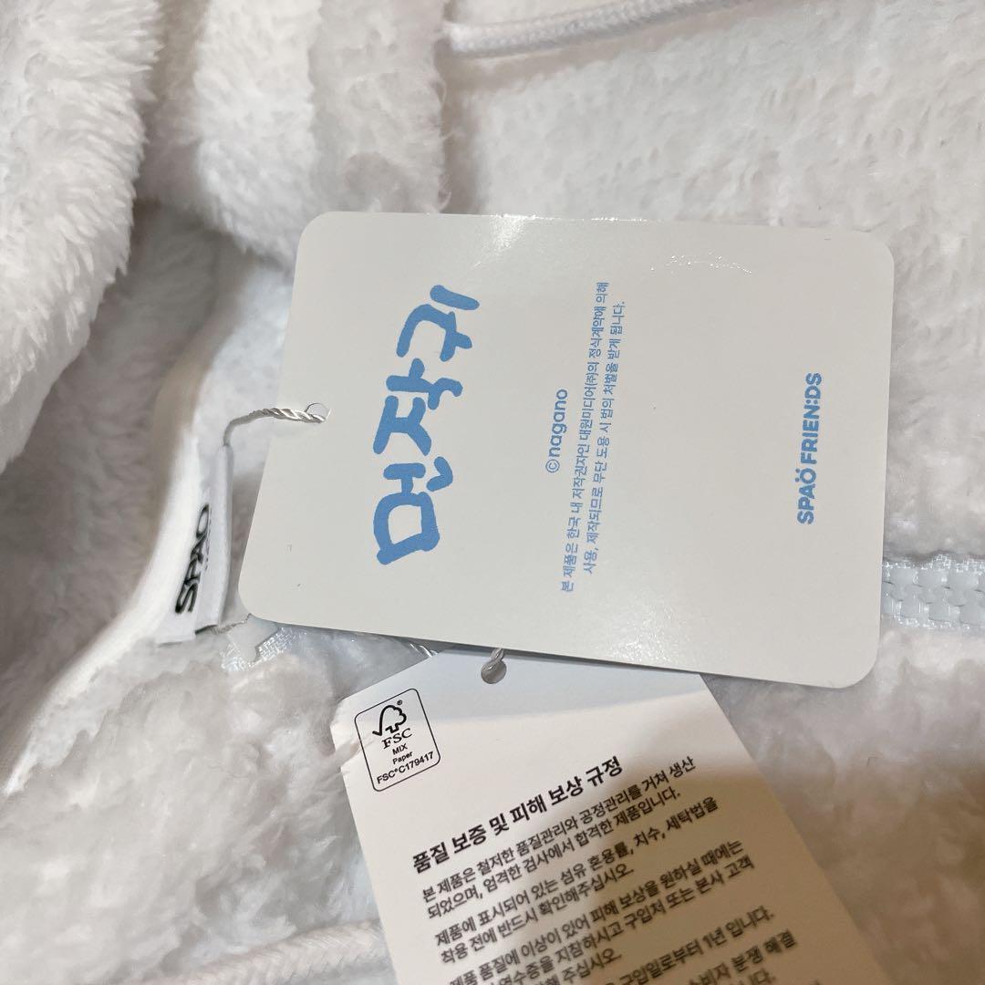 新品タグ付き SPAO ちいかわ パーカー ジャケット ルームウェア L