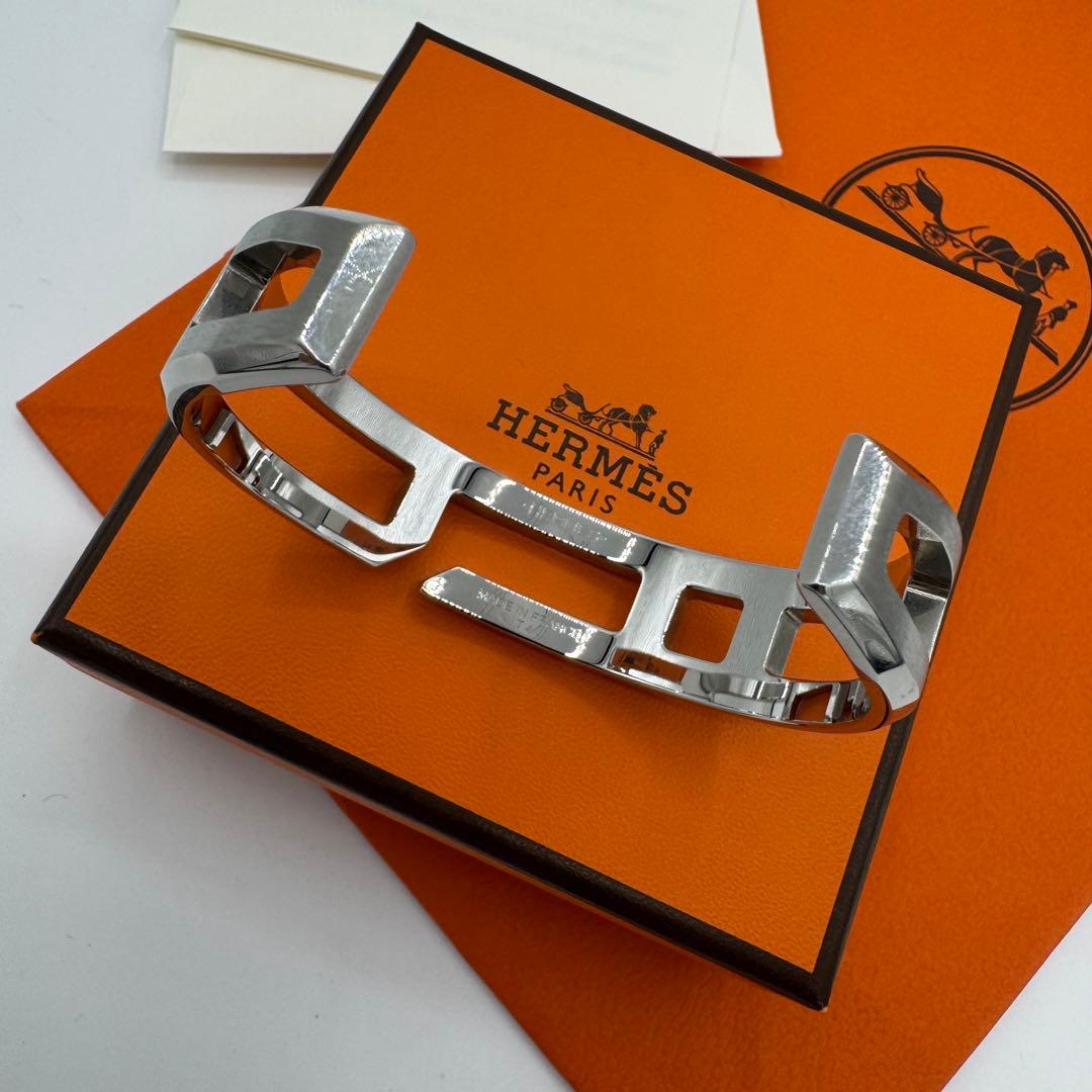 キミスタ 【廃番品・未使用】HERMES エルメス プレイ バングル